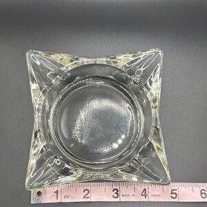Clear Glass Ashtray